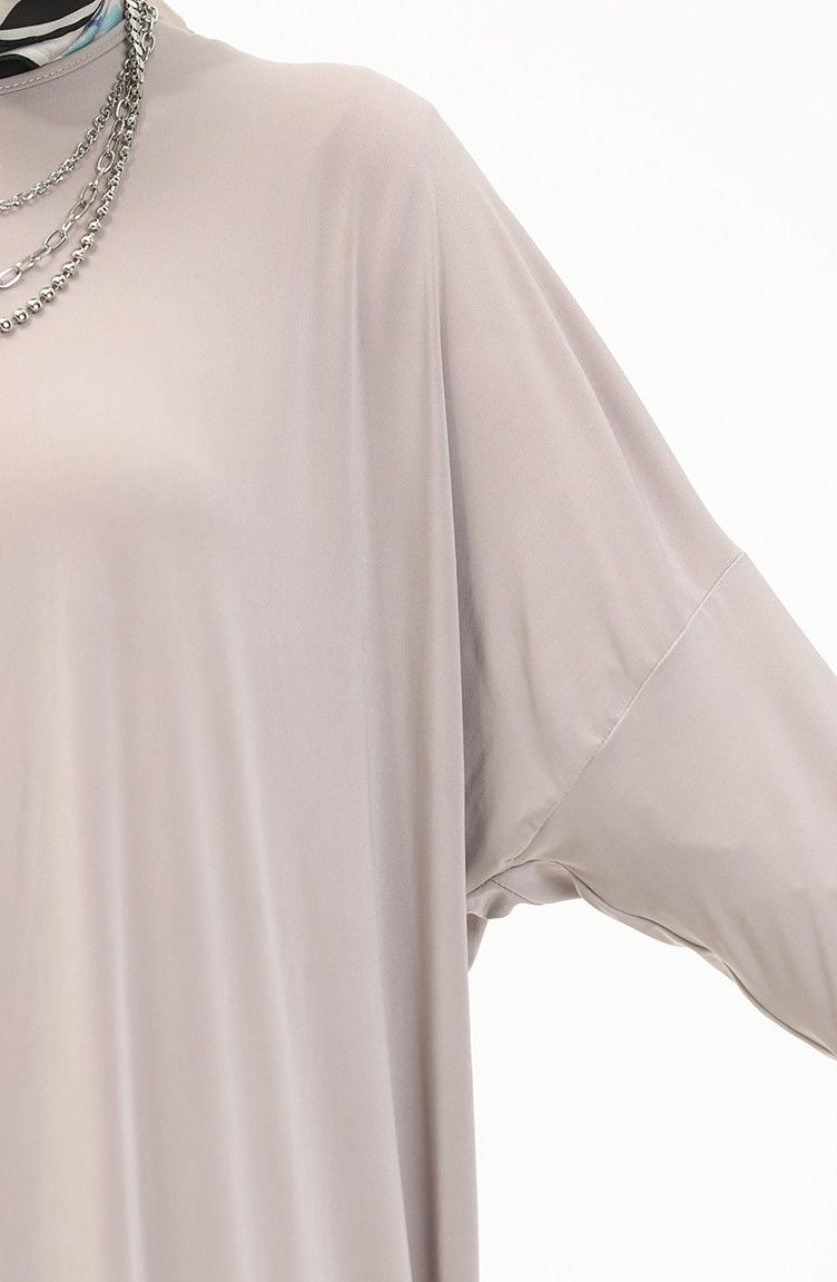 Light Mink Bat Sleeve Abayas