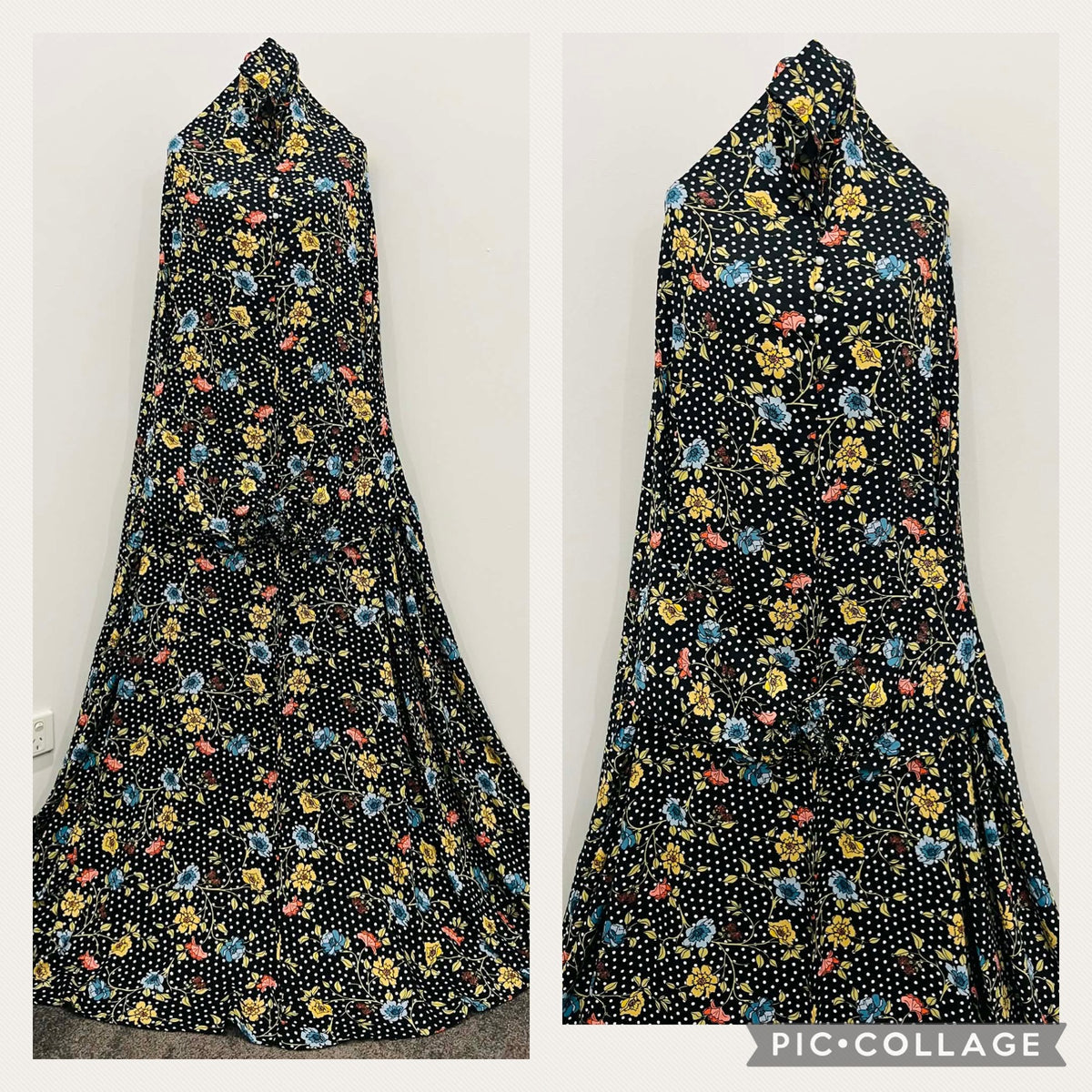 Printed Prayer Long Jilbab