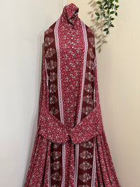 Printed Prayer Long Jilbab