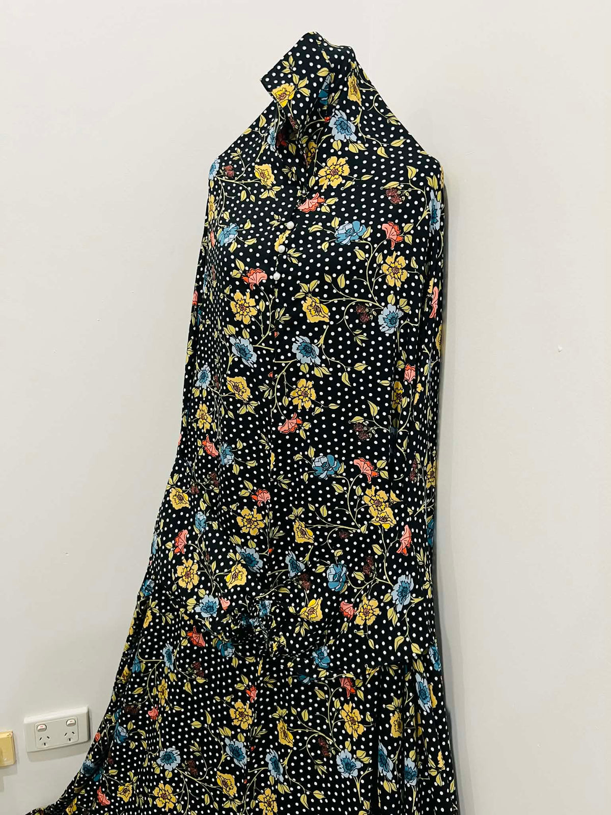 Printed Prayer Long Jilbab