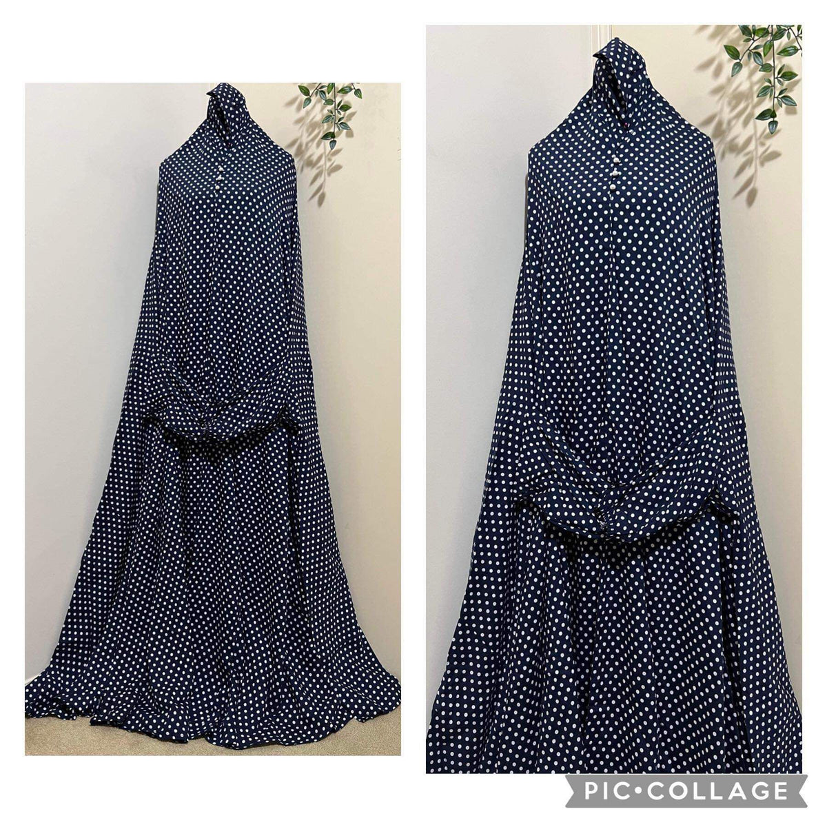 Printed Prayer Long Jilbab