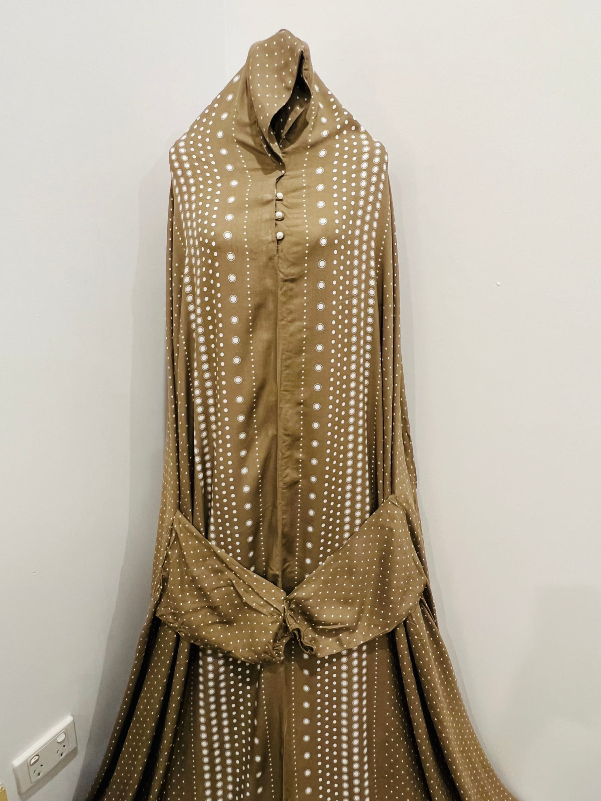 جلباب صلاة طويل مطبوع