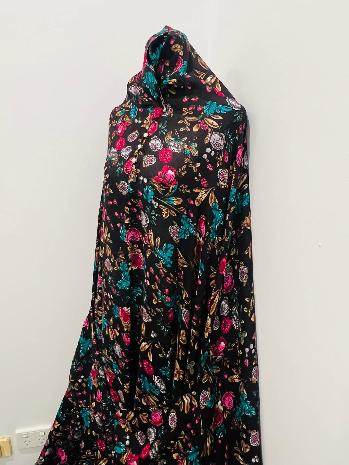 Printed Prayer Long Jilbab