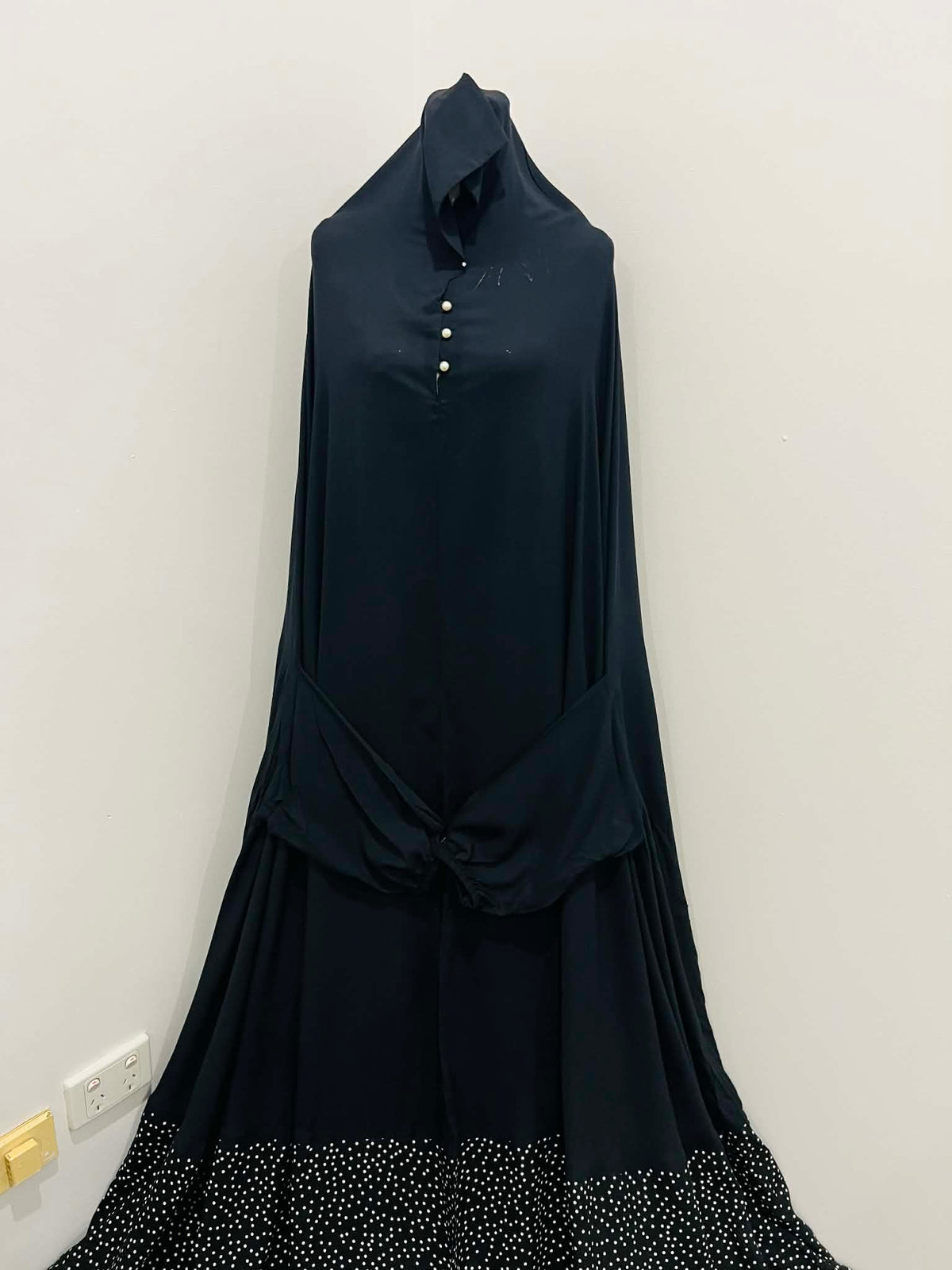 Printed Prayer Long Jilbab