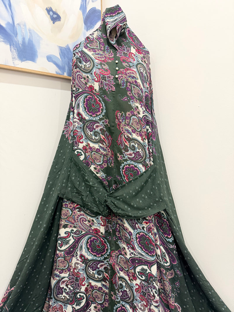 Printed Prayer Long Jilbab