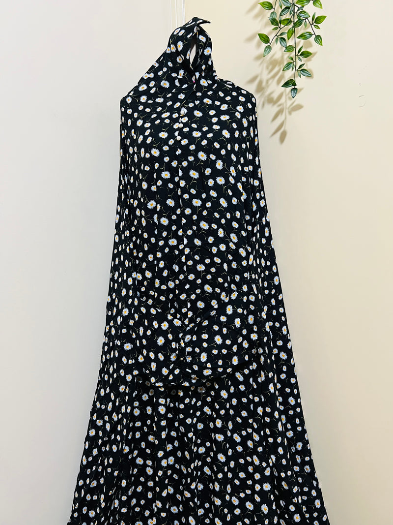 Printed Prayer Long Jilbab