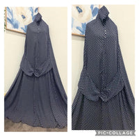 Printed Prayer Long Jilbab