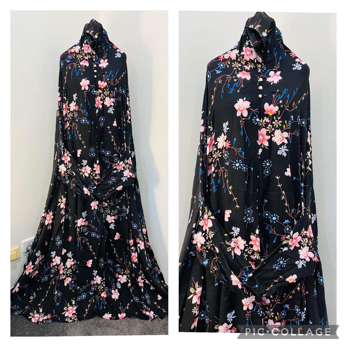 Printed Prayer Long Jilbabs