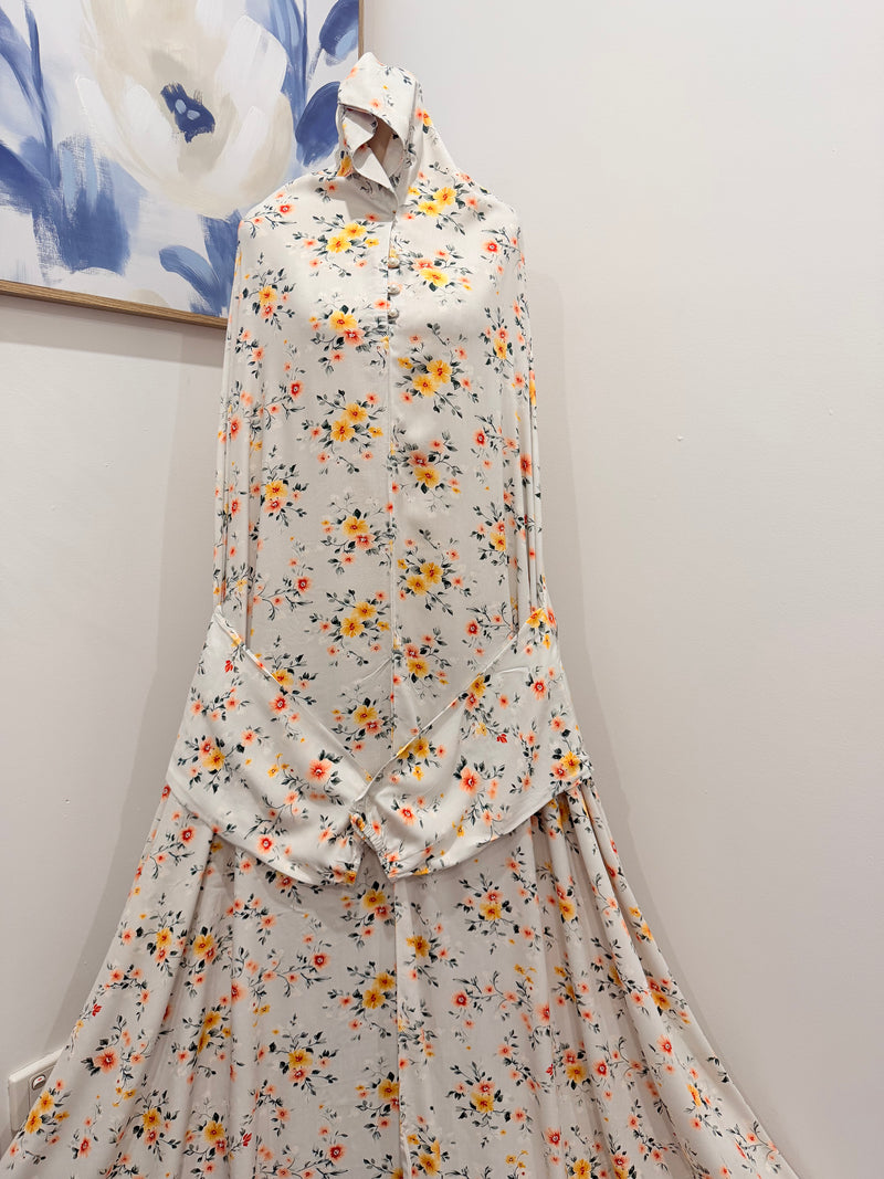 Printed Prayer Long Jilbab