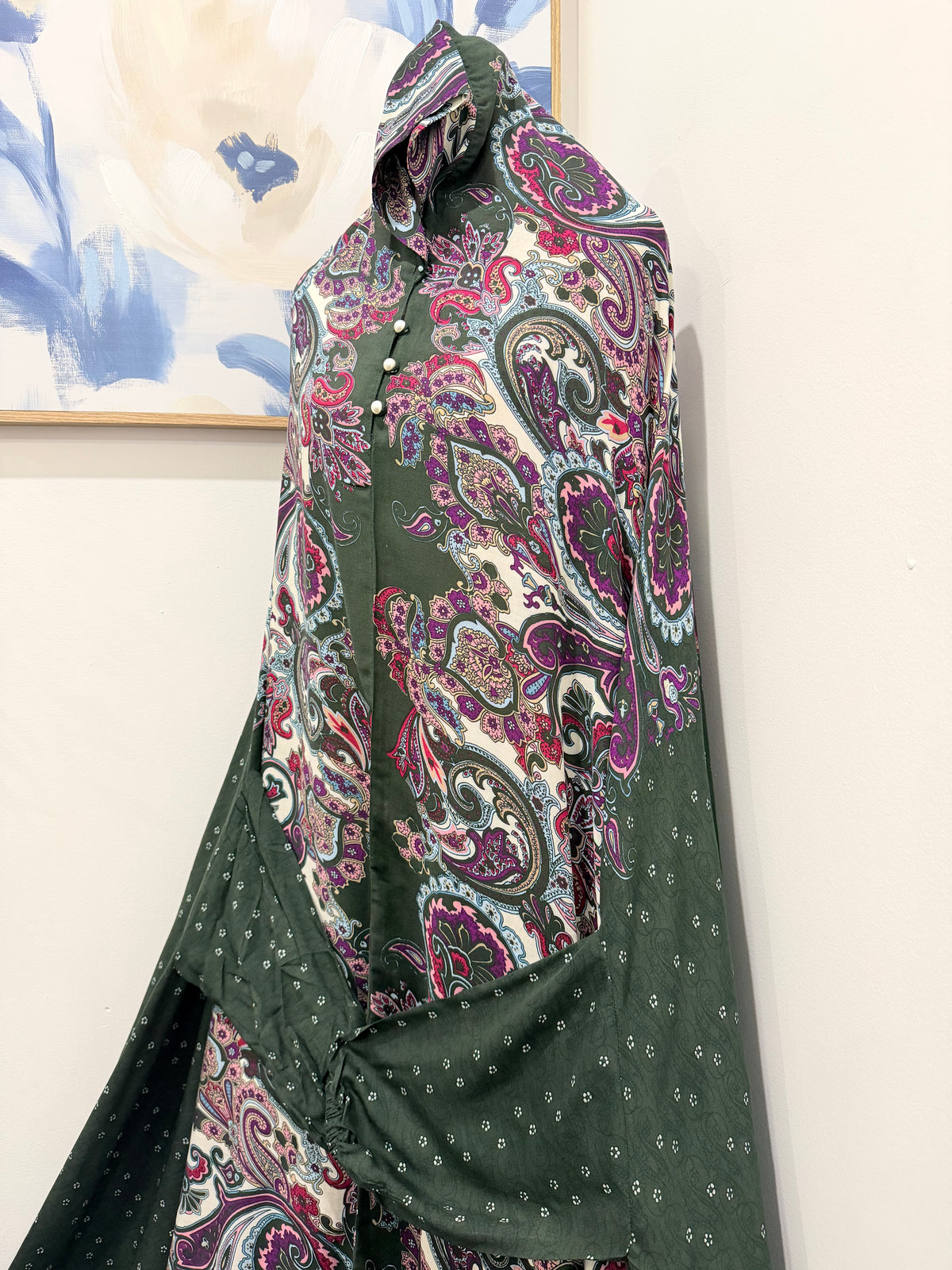 Printed Prayer Long Jilbab