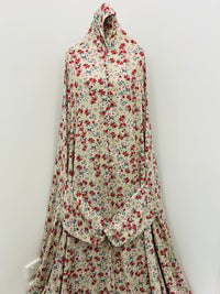 Printed Prayer Long Jilbab