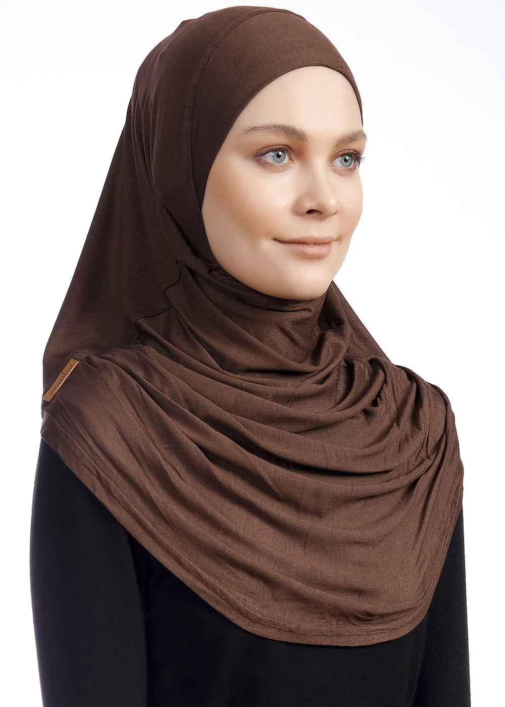 Instant Hijabs - Brown