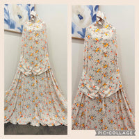 Printed Prayer Long Jilbab