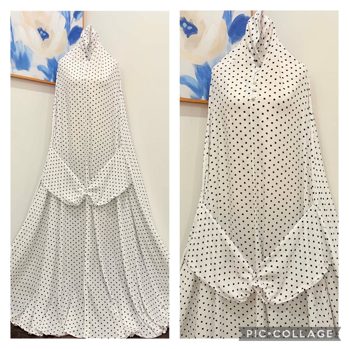 Printed Prayer Long Jilbab
