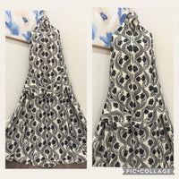 Printed Prayer Long Jilbab
