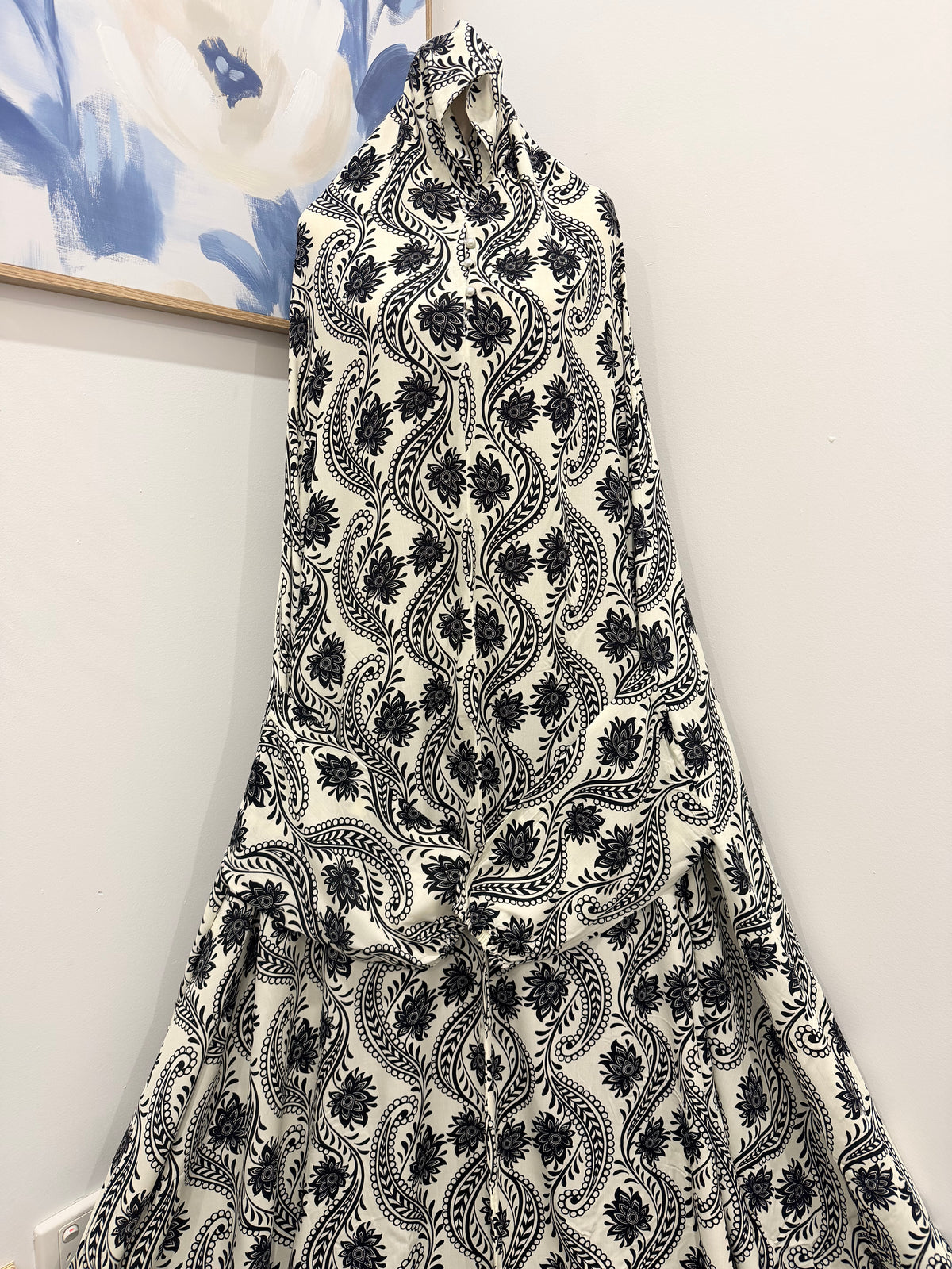 Printed Prayer Long Jilbab