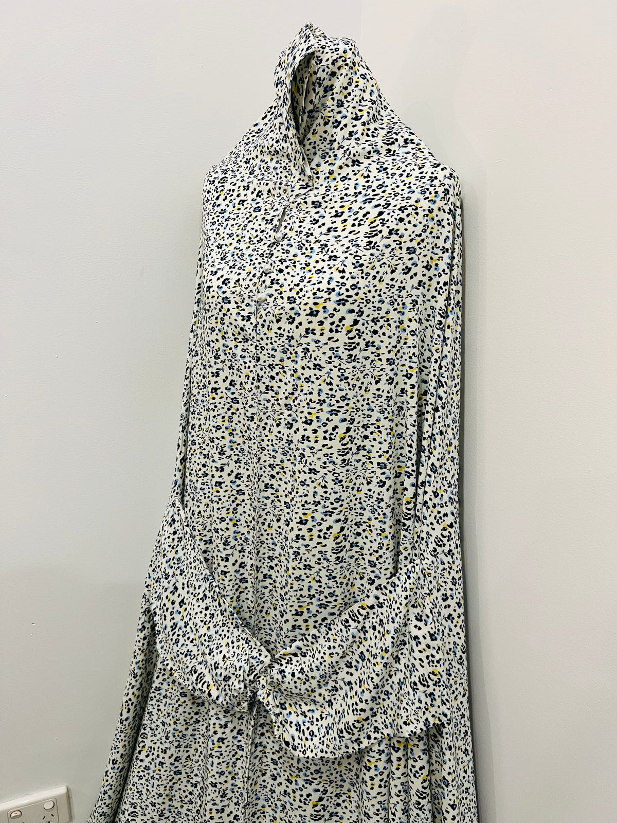 جلباب صلاة طويل مطبوع