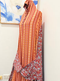 Printed Prayer Long Jilbab