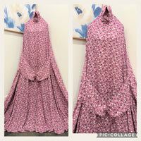 Printed Prayer Long Jilbab