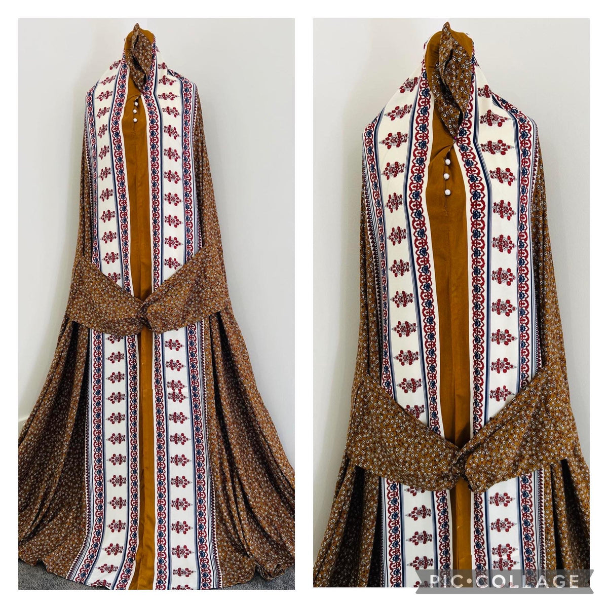 Printed Prayer Long Jilbab
