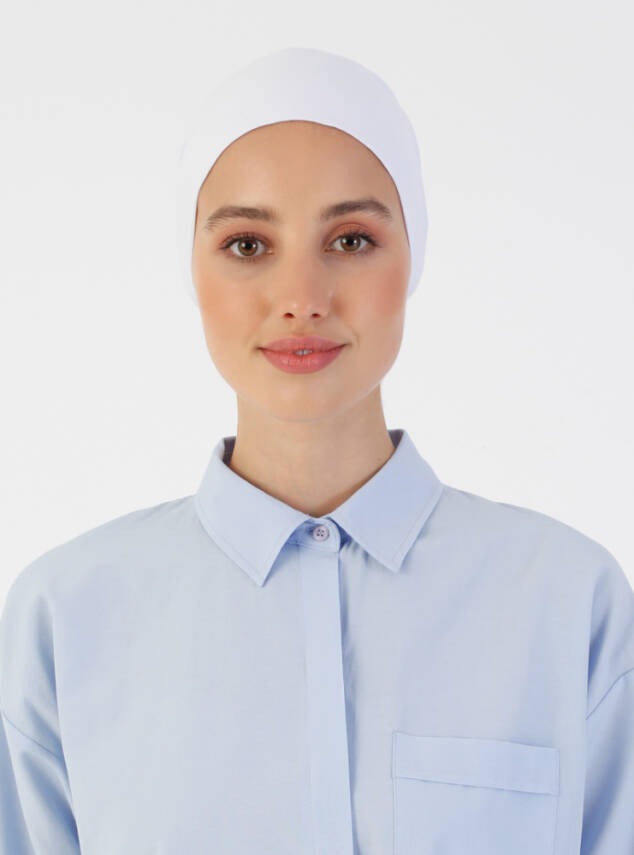 Underscarf Caps - White