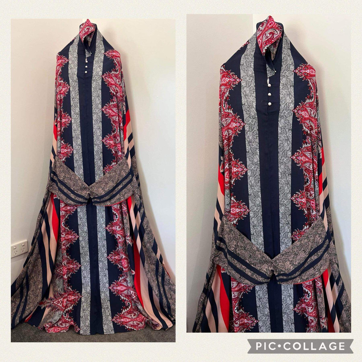 Printed Prayer Long Jilbabs
