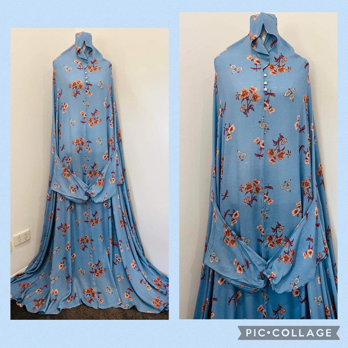 Printed Prayer Long Jilbabs