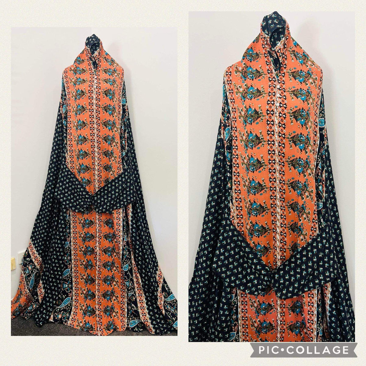 Printed Prayer Long Jilbabs