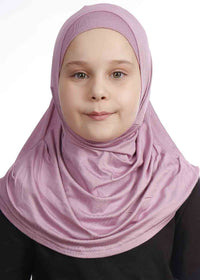 2 Piece Amira Hijabs - Purple