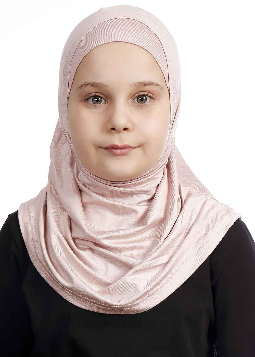 2 Piece Amira Hijabs - Tea Pink