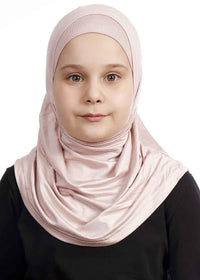 2 Piece Amira Hijabs - Tea Pink