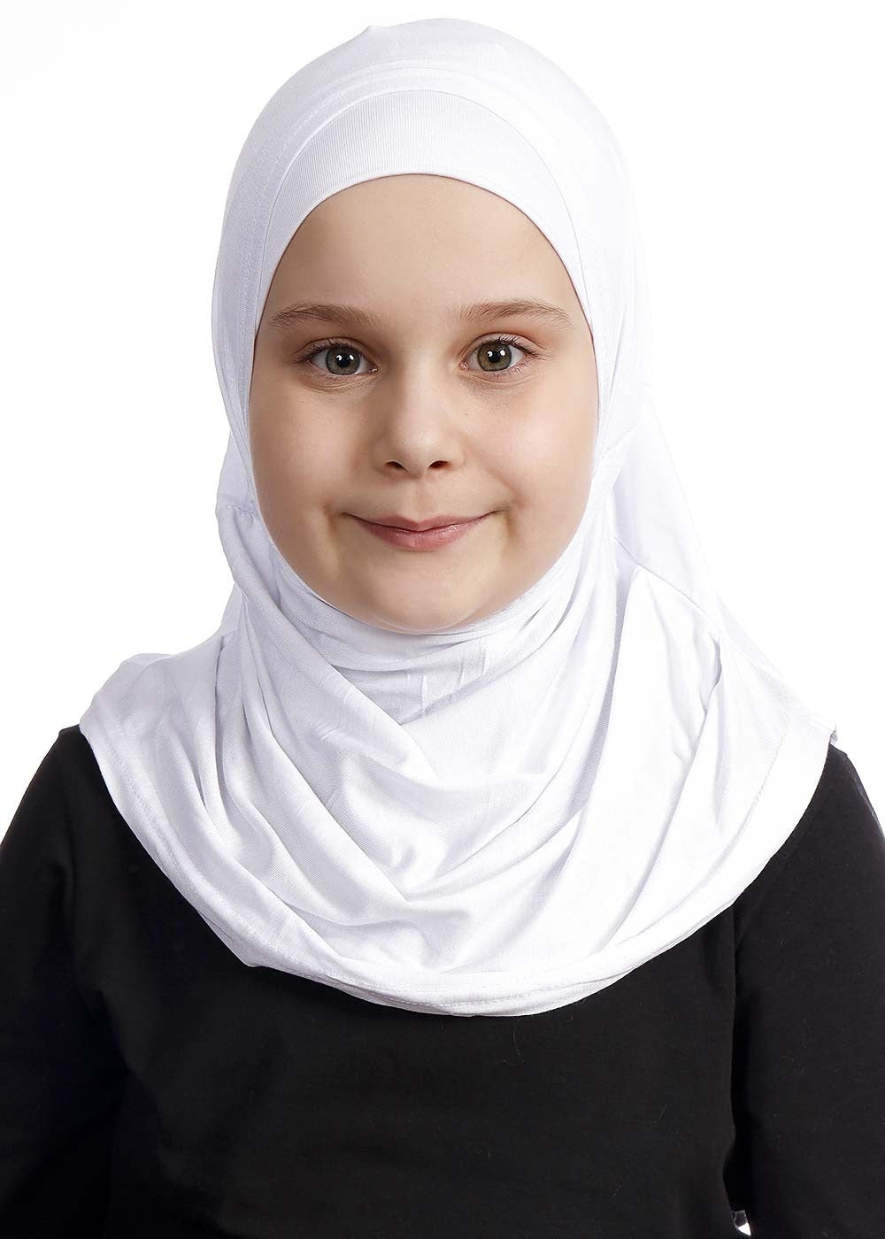 2 Piece Amira Hijabs - White