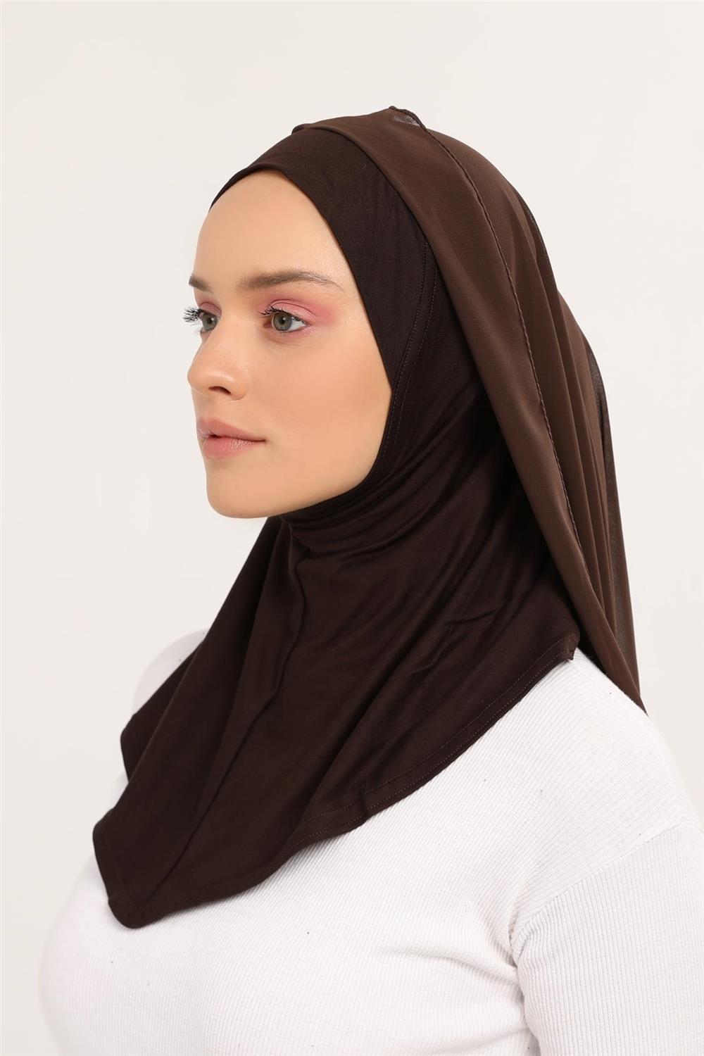 Instant Hijab with Neck Cover