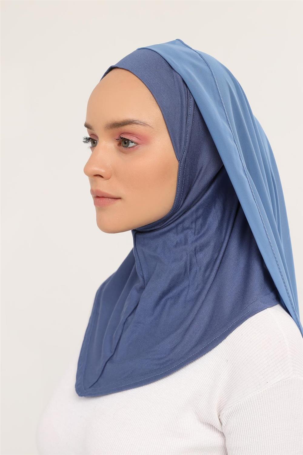Instant Hijab with Neck Cover