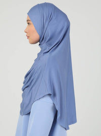 Instant Hijabs - Jeans Blue
