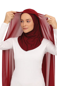 Instant Hijab with Neck Cover