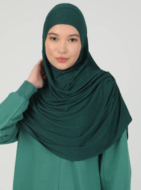 Instant Hijabs - Emerald Green