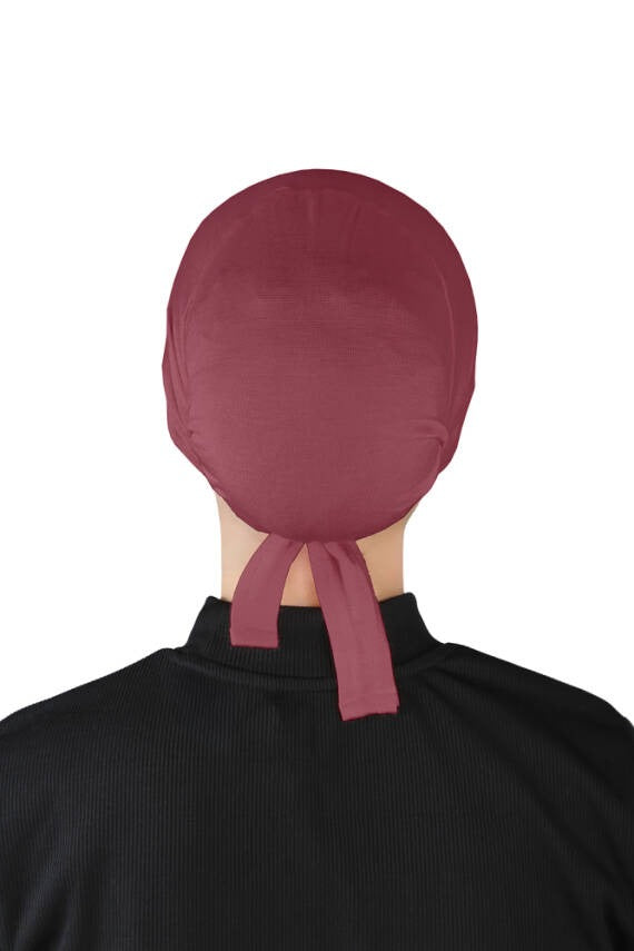 Non Slippery Under Scarf Caps - Maroon