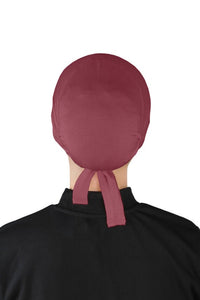 Non Slippery Under Scarf Caps - Maroon