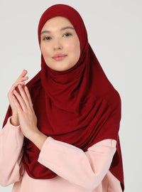 Instant Hijabs - Maroon