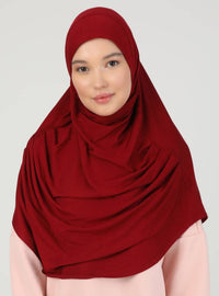 Instant Hijabs - Maroon
