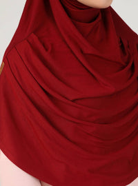 Instant Hijabs - Maroon