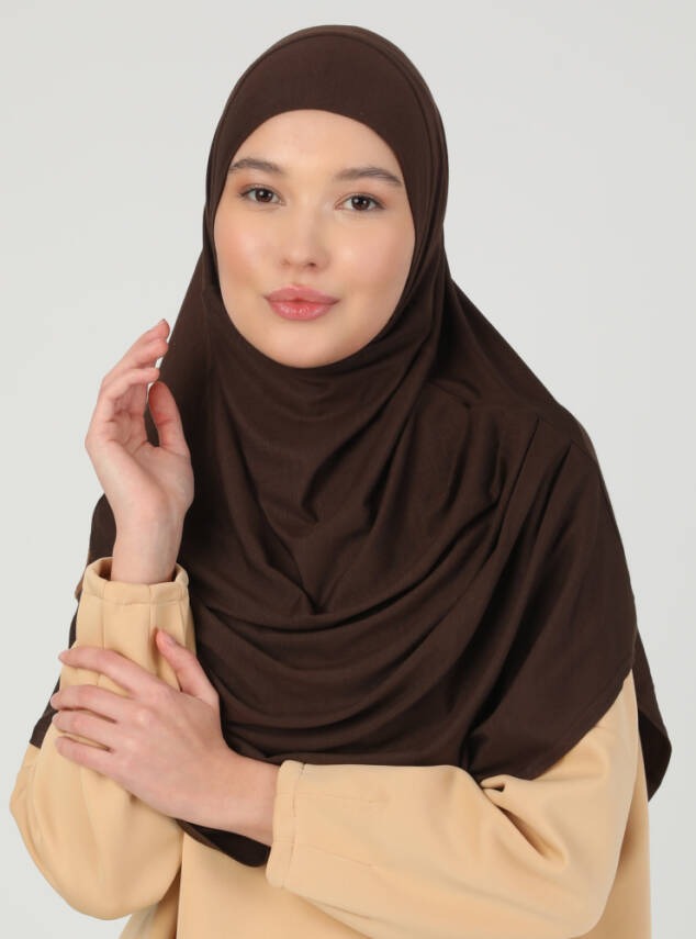 Instant Hijabs - Dark Brown