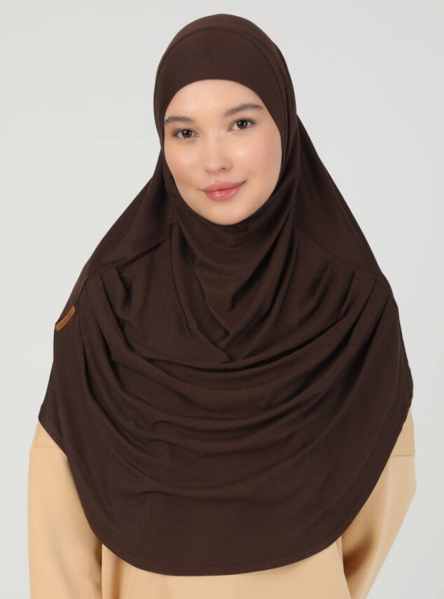 Instant Hijabs - Dark Brown