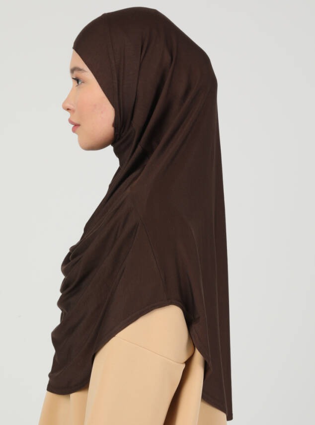 Instant Hijabs - Dark Brown