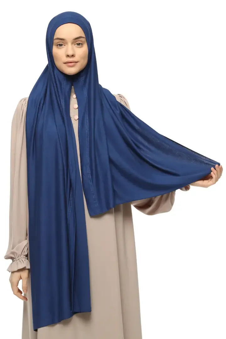 حجاب فوري مع غطاء للرقبة