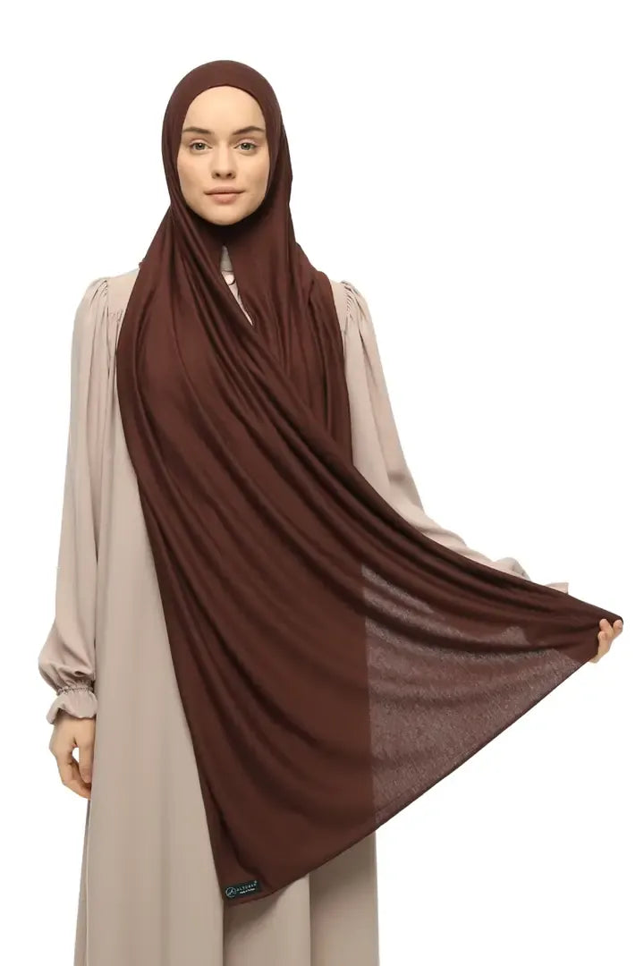 حجاب فوري مع غطاء للرقبة