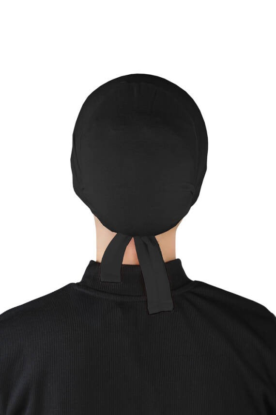 Non Slippery Under Scarf Caps - Black