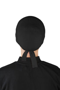 Non Slippery Under Scarf Caps - Black