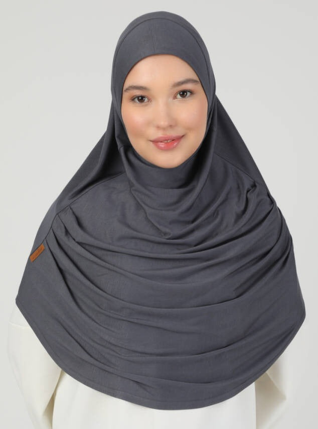 Instant Hijabs - Dark Grey